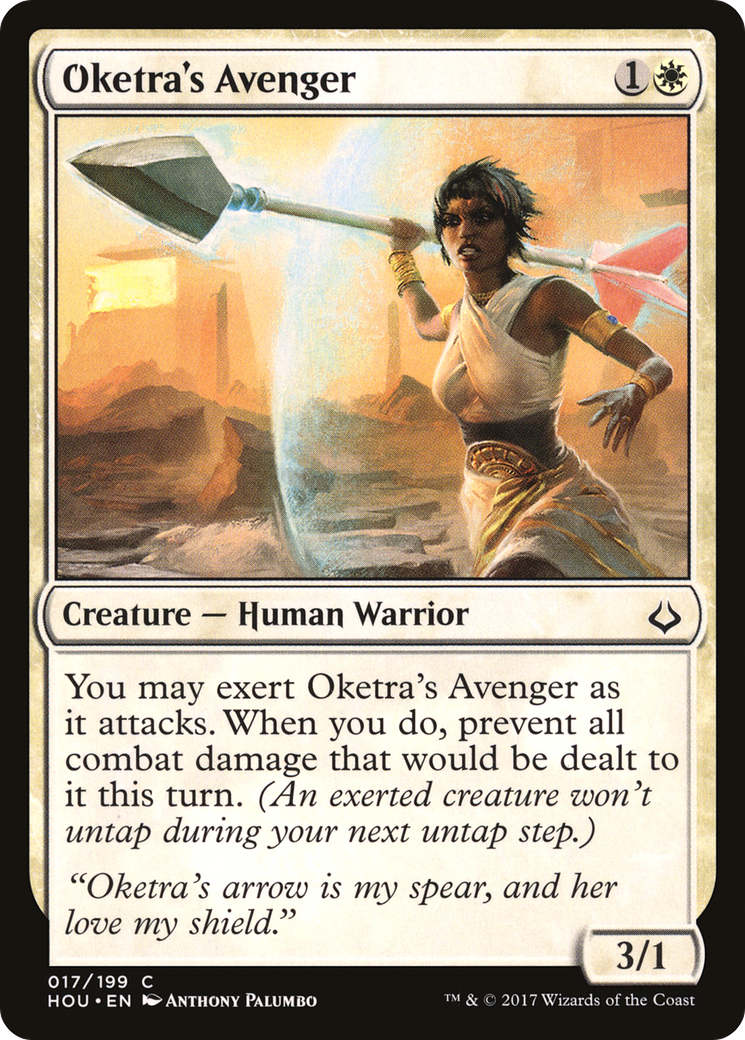 Oketra's Avenger (HOU-017) - Hour of Devastation - Premium MTG Single from Wizards of the Coast - Just $0.25! Shop now at Game Crave Tournament Store