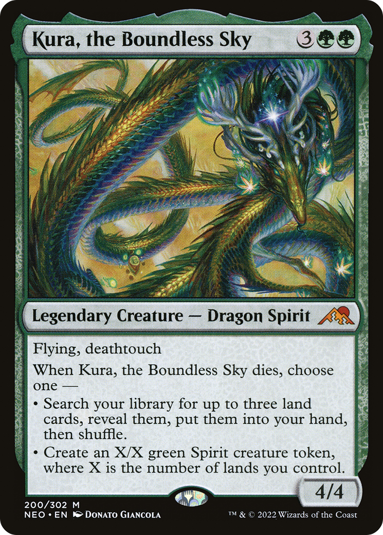 Kura, the Boundless Sky (NEO-200) - Kamigawa: Neon Dynasty - Premium MTG Single from Wizards of the Coast - Just $0.51! Shop now at Game Crave Tournament Store