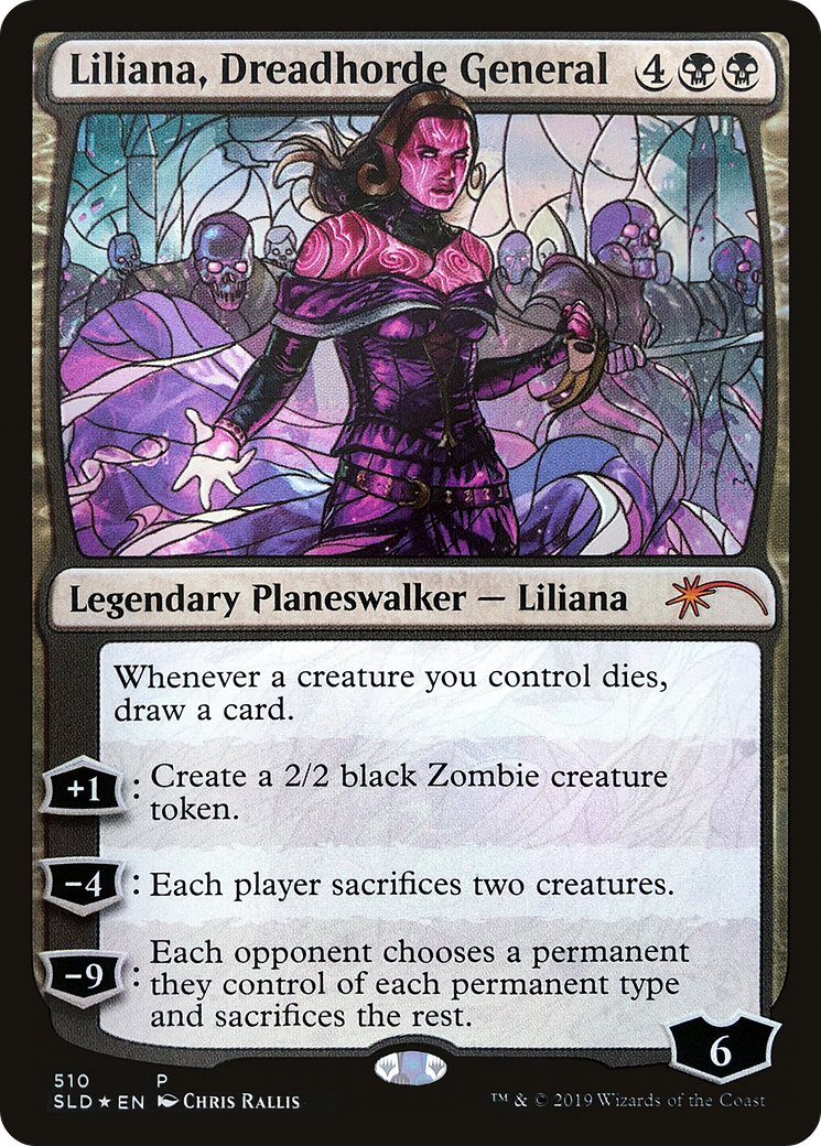 Liliana, Dreadhorde General (SLD-510) - Secret Lair Drop Foil - Premium MTG Single from Wizards of the Coast - Just $6.07! Shop now at Game Crave Tournament Store