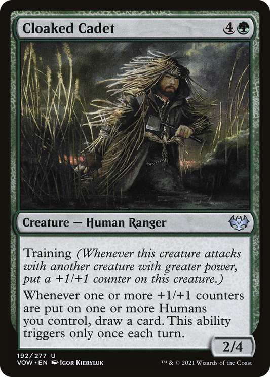 Cloaked Cadet (VOW-192) - Innistrad: Crimson Vow - Premium MTG Single from Wizards of the Coast - Just $0.25! Shop now at Game Crave Tournament Store