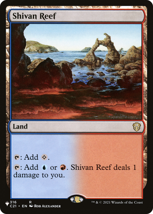Shivan Reef (PHED-073) - Heads I Win, Tails You Lose - Premium MTG Single from Wizards of the Coast - Just $0.22! Shop now at Game Crave Tournament Store