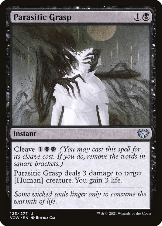 Parasitic Grasp (VOW-123) - Innistrad: Crimson Vow Foil - Premium MTG Single from Wizards of the Coast - Just $0.08! Shop now at Game Crave Tournament Store