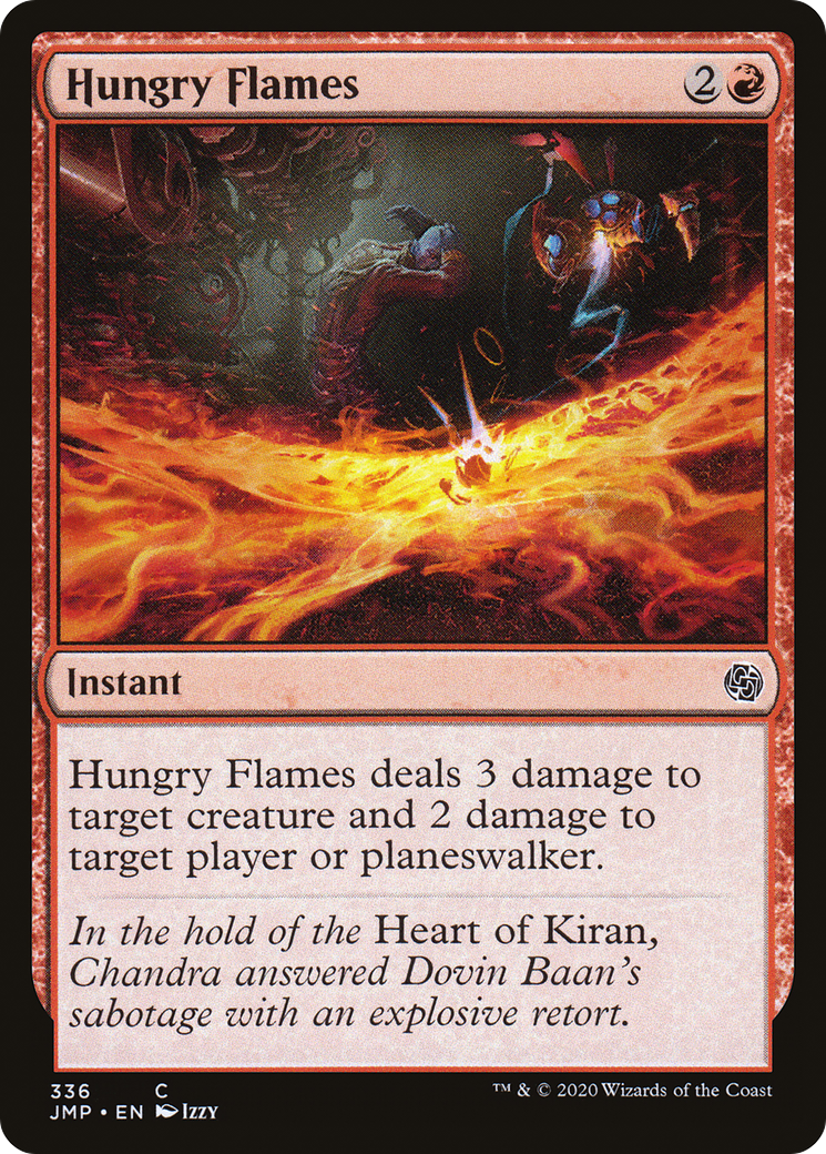 Hungry Flames (JMP-336) - Jumpstart - Premium MTG Single from Wizards of the Coast - Just $0.25! Shop now at Game Crave Tournament Store