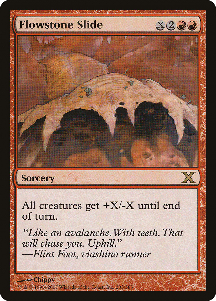 Flowstone Slide (10E-203) - Tenth Edition - Premium MTG Single from Wizards of the Coast - Just $0.08! Shop now at Game Crave Tournament Store