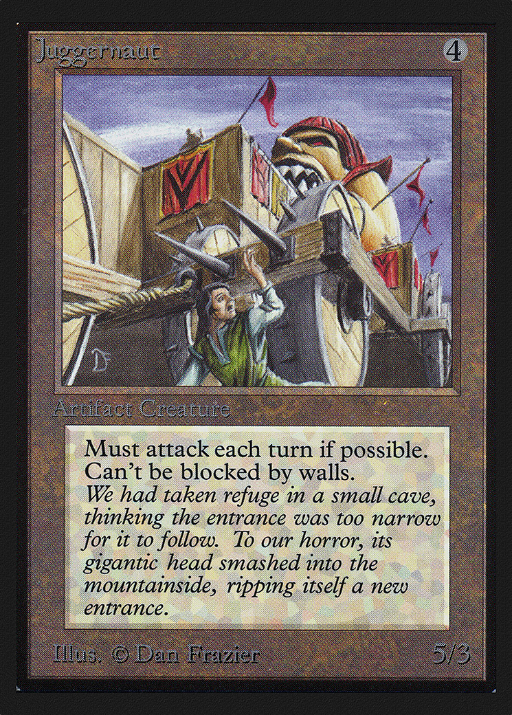 Juggernaut (CEI-256) - Intl. Collectors' Edition - Premium MTG Single from Wizards of the Coast - Just $10.17! Shop now at Game Crave Tournament Store