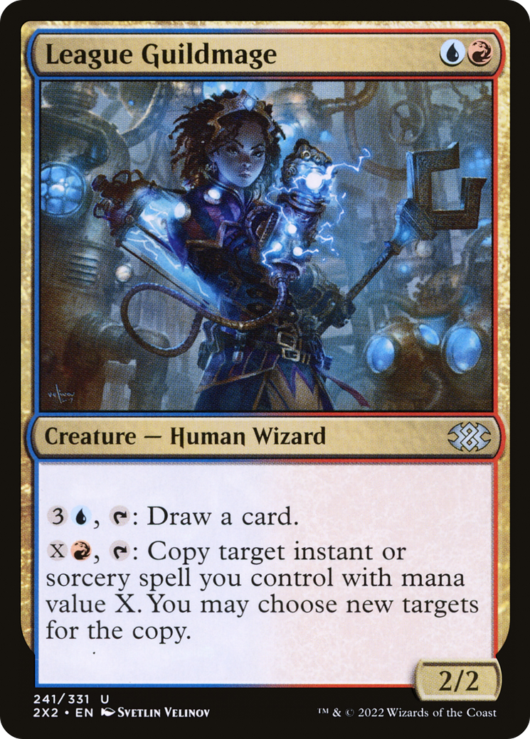 League Guildmage (2X2-241) - Double Masters 2022 - Premium MTG Single from Wizards of the Coast - Just $0.25! Shop now at Game Crave Tournament Store