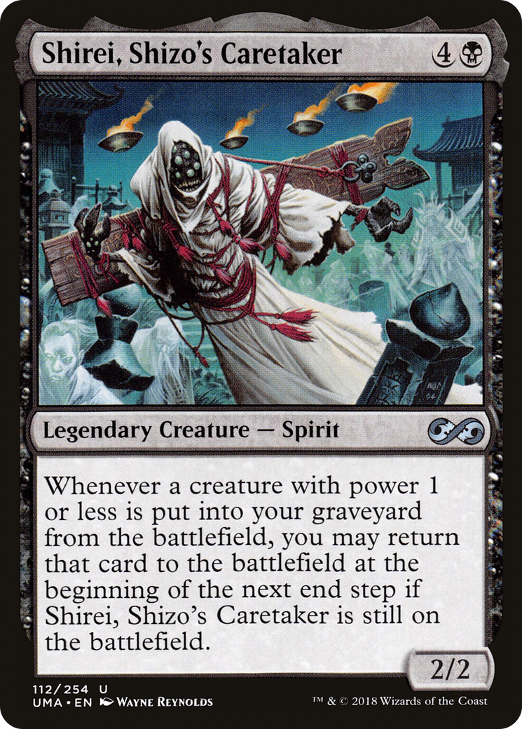 Shirei, Shizo's Caretaker (UMA-112) - Ultimate Masters Foil - Premium MTG Single from Wizards of the Coast - Just $0.13! Shop now at Game Crave Tournament Store