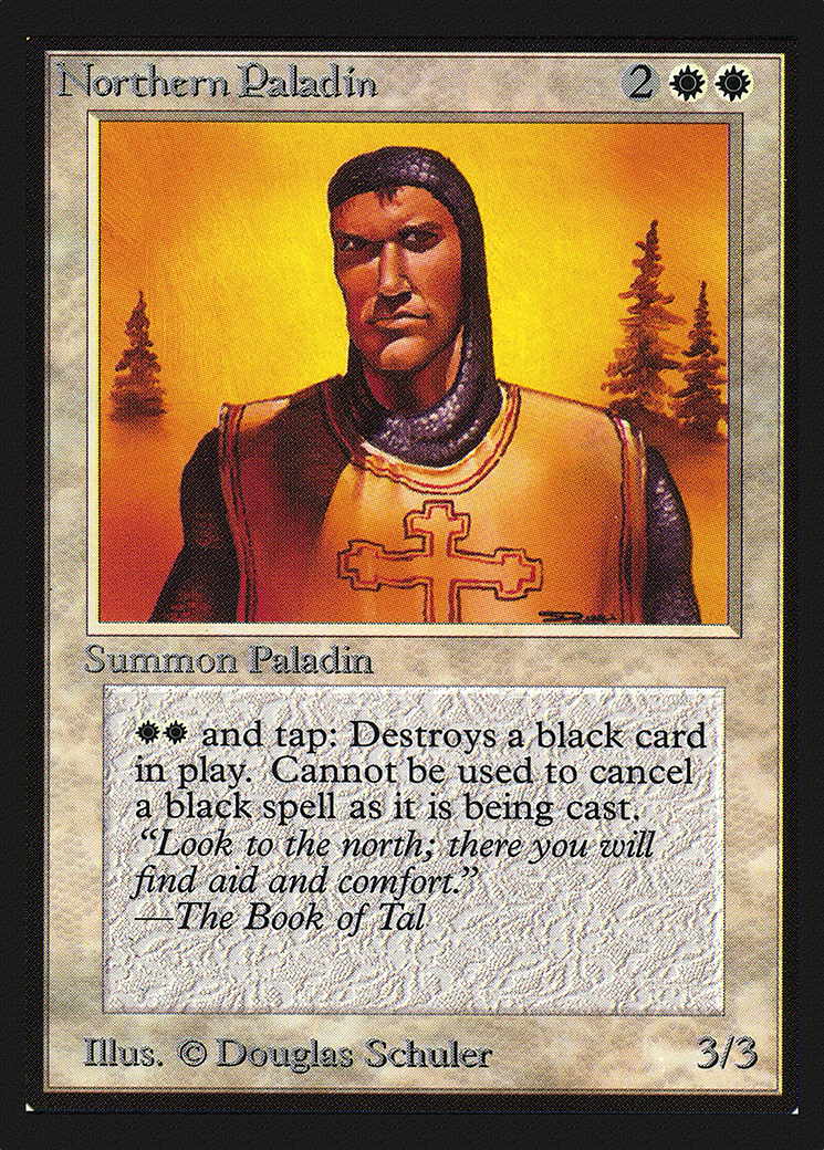 Northern Paladin (CED-030) - Collectors' Edition - Premium MTG Single from Wizards of the Coast - Just $0.66! Shop now at Game Crave Tournament Store
