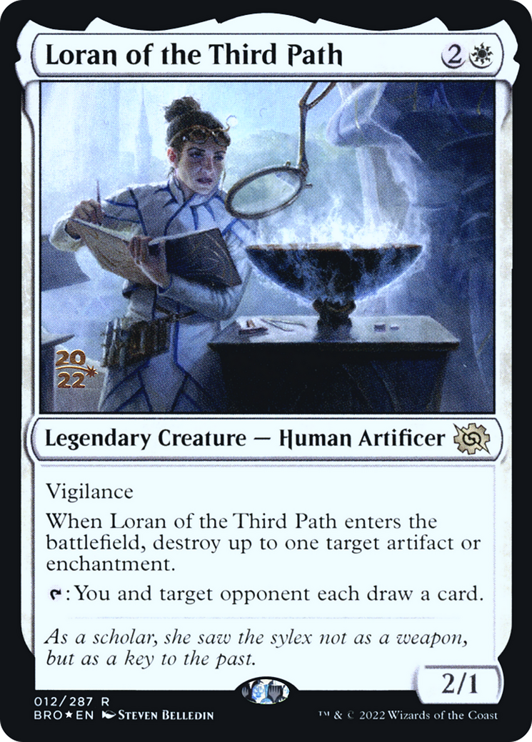 Loran of the Third Path (PBRO-12S) - The Brothers' War Promos Foil - Premium MTG Single from Wizards of the Coast - Just $1.22! Shop now at Game Crave Tournament Store
