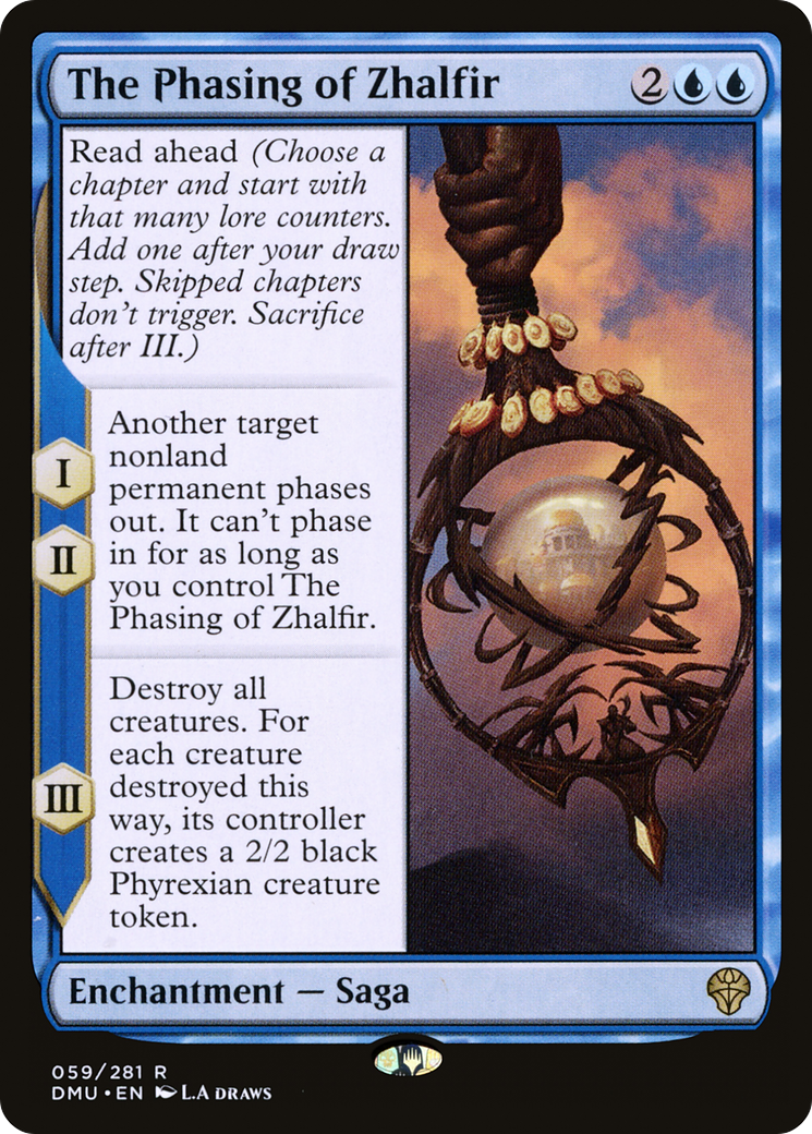 The Phasing of Zhalfir (DMU-059) - Dominaria United Foil - Premium MTG Single from Wizards of the Coast - Just $0.08! Shop now at Game Crave Tournament Store