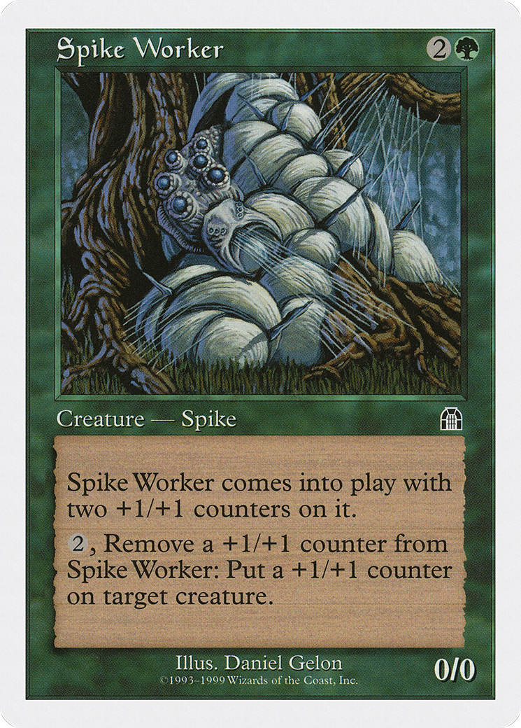 Spike Worker (BRB-080) - Battle Royale Box Set - Premium MTG Single from Wizards of the Coast - Just $0.08! Shop now at Game Crave Tournament Store