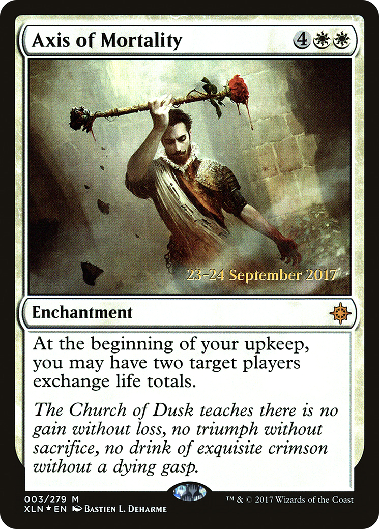 Axis of Mortality (PXLN-03S) - Ixalan Promos Foil - Premium MTG Single from Wizards of the Coast - Just $1.10! Shop now at Game Crave Tournament Store