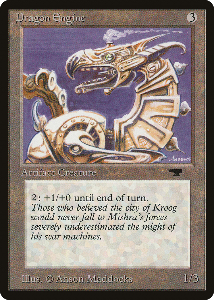 Dragon Engine (ATQ-049) - Antiquities - Premium MTG Single from Wizards of the Coast - Just $0.16! Shop now at Game Crave Tournament Store