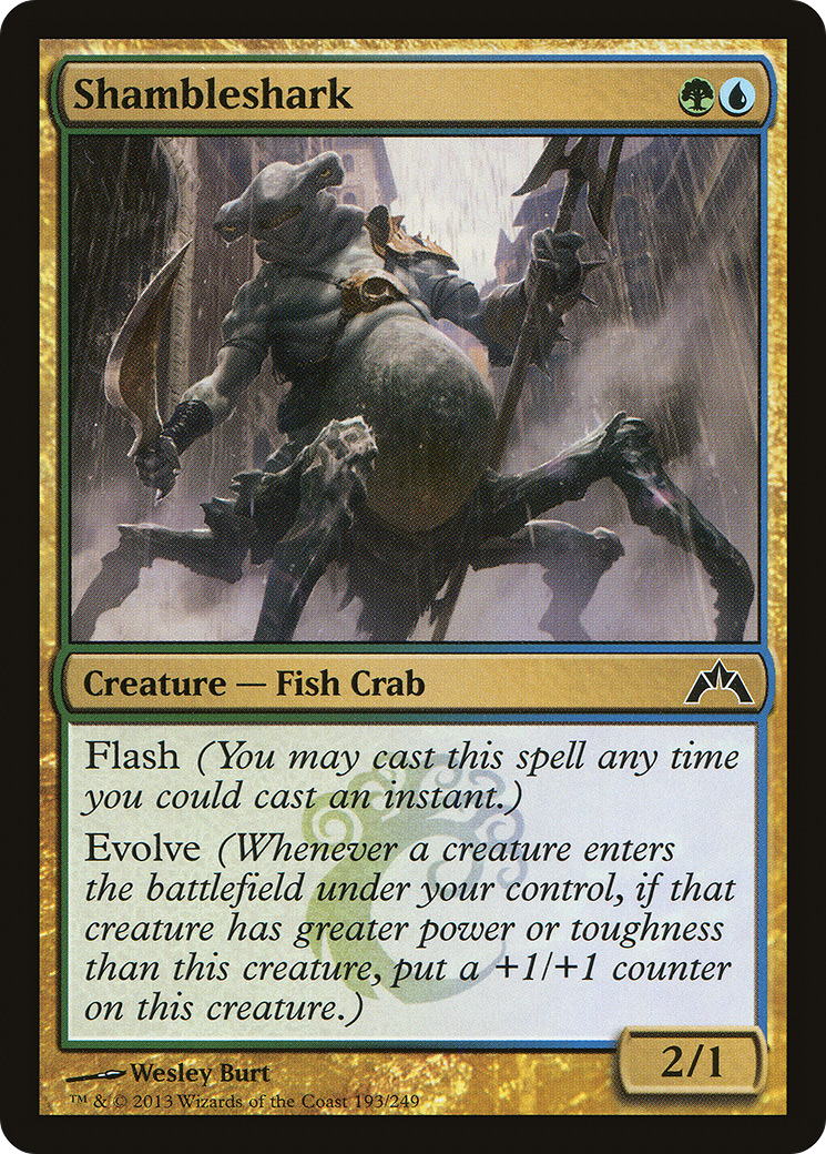 Shambleshark (GTC-193) - Gatecrash Foil - Premium MTG Single from Wizards of the Coast - Just $0.43! Shop now at Game Crave Tournament Store