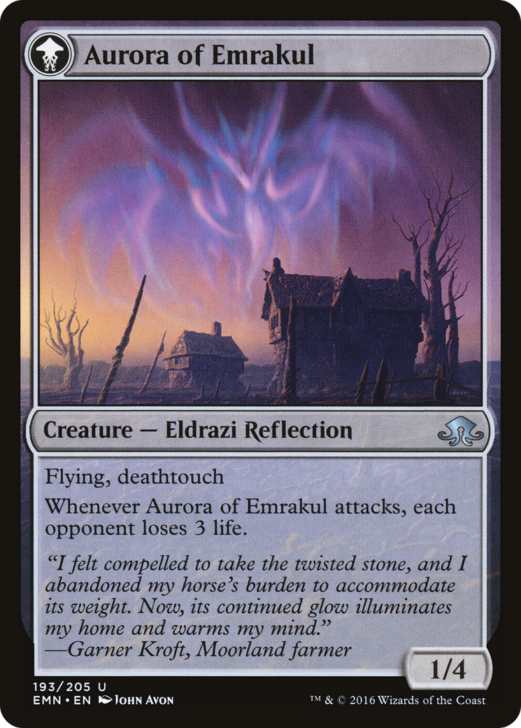 Cryptolith Fragment // Aurora of Emrakul (EMN-193) - Eldritch Moon: (mooneldrazidfc) - Premium MTG Single from Wizards of the Coast - Just $0.43! Shop now at Game Crave Tournament Store