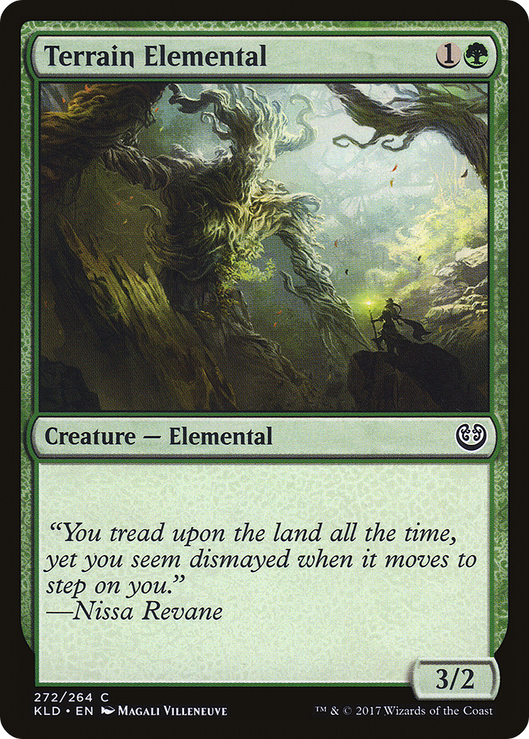 Terrain Elemental (KLD-272†) - Kaladesh - Premium MTG Single from Wizards of the Coast - Just $0.08! Shop now at Game Crave Tournament Store