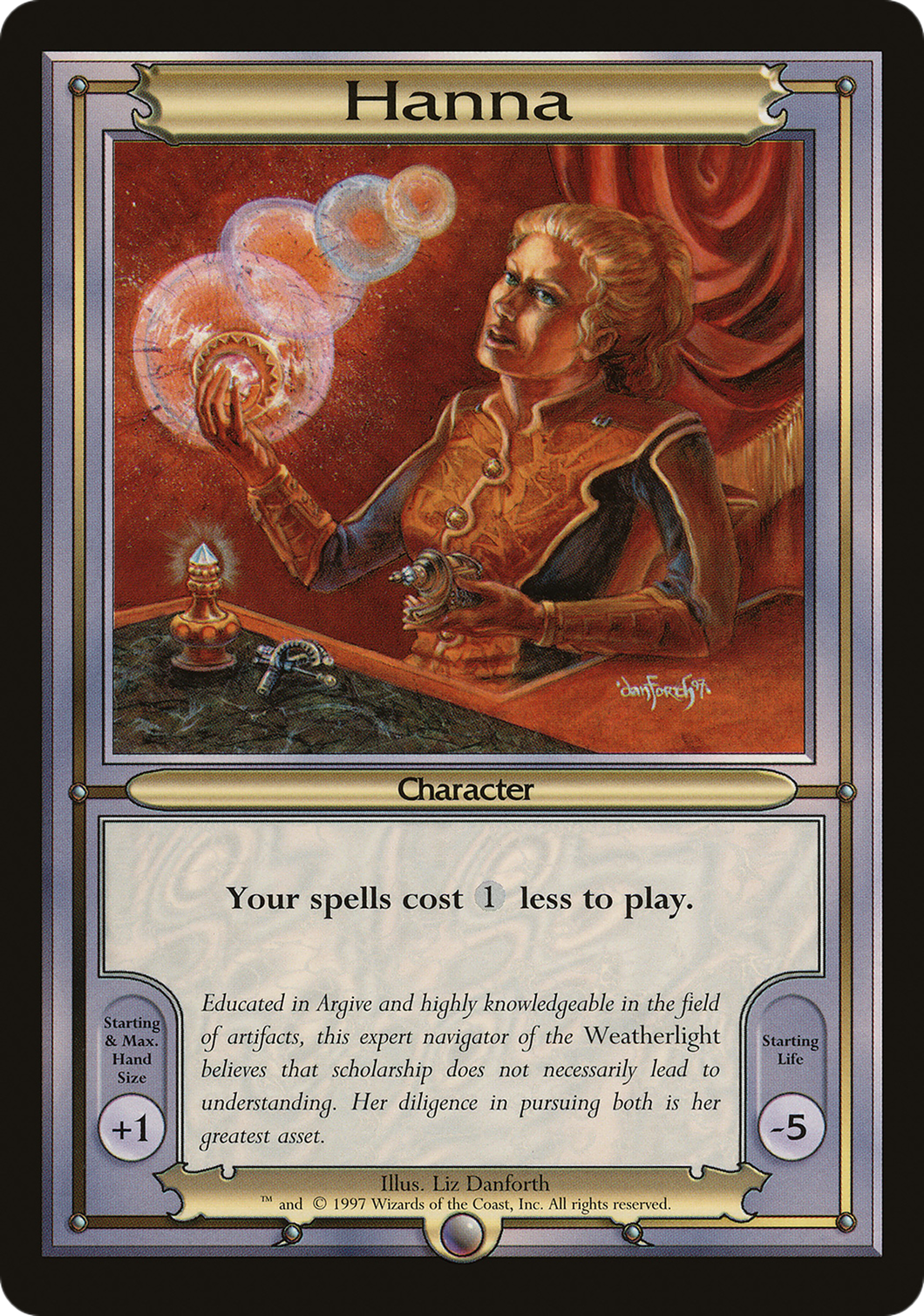 Hanna (PVAN-204) - Vanguard Series - Premium MTG Single from Wizards of the Coast - Just $3.69! Shop now at Game Crave Tournament Store