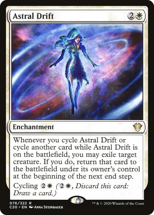 Astral Drift (C20-076) - Commander 2020 - Premium MTG Single from Wizards of the Coast - Just $0.08! Shop now at Game Crave Tournament Store