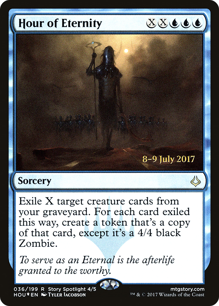 Hour of Eternity (PHOU-36S) - Hour of Devastation Promos Foil - Premium MTG Single from Wizards of the Coast - Just $0.24! Shop now at Game Crave Tournament Store