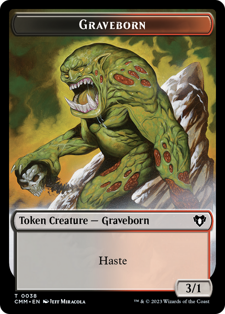Graveborn (TCMM-038) - Commander Masters Tokens - Premium MTG Single from Wizards of the Coast - Just $0! Shop now at Game Crave Tournament Store