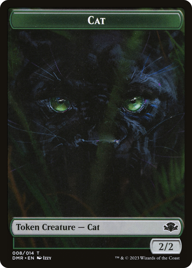 Cat (TDMR-008) - Dominaria Remastered Tokens Foil - Premium MTG Single from Wizards of the Coast - Just $0! Shop now at Game Crave Tournament Store