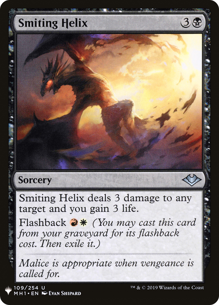 Smiting Helix (MB1-777) - Mystery Booster - Premium MTG Single from Wizards of the Coast - Just $0.08! Shop now at Game Crave Tournament Store