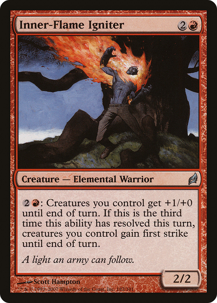 Inner-Flame Igniter (LRW-182) - Lorwyn - Premium MTG Single from Wizards of the Coast - Just $0.25! Shop now at Game Crave Tournament Store