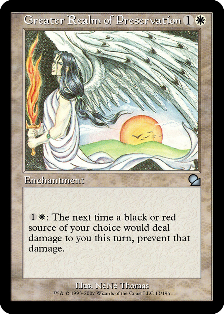Greater Realm of Preservation (ME1-013) - Masters Edition Foil - Premium MTG Single from Wizards of the Coast - Just $0! Shop now at Game Crave Tournament Store