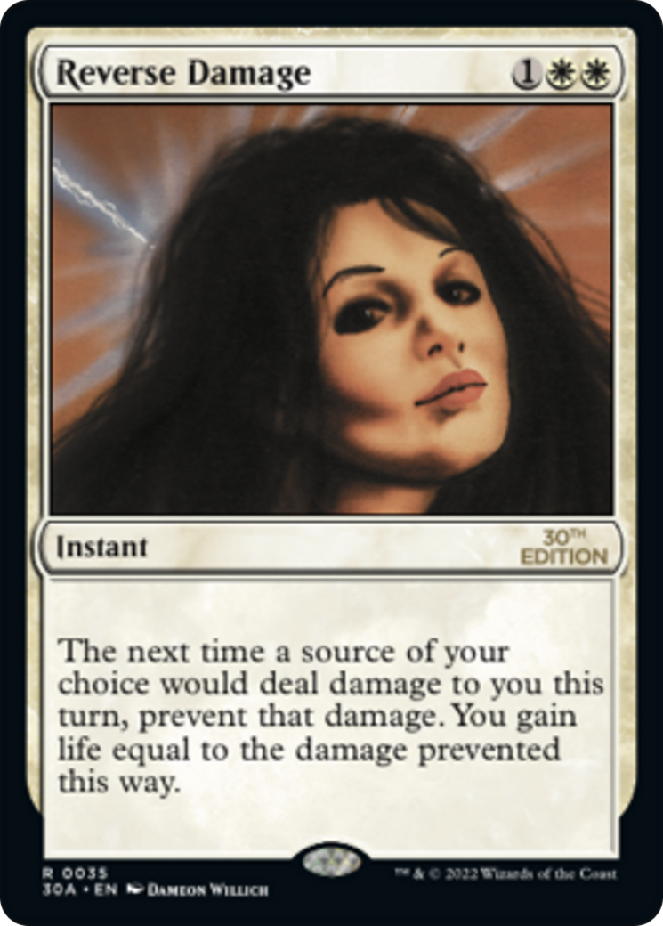 Reverse Damage (30A-035) - 30th Anniversary Edition - Premium MTG Single from Wizards of the Coast - Just $11.98! Shop now at Game Crave Tournament Store