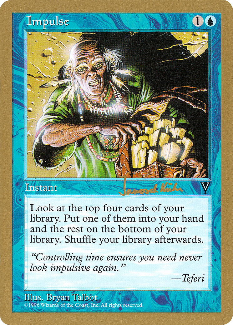 Impulse (WC97-JK34) - World Championship Decks 1997 - Premium MTG Single from Wizards of the Coast - Just $0.08! Shop now at Game Crave Tournament Store