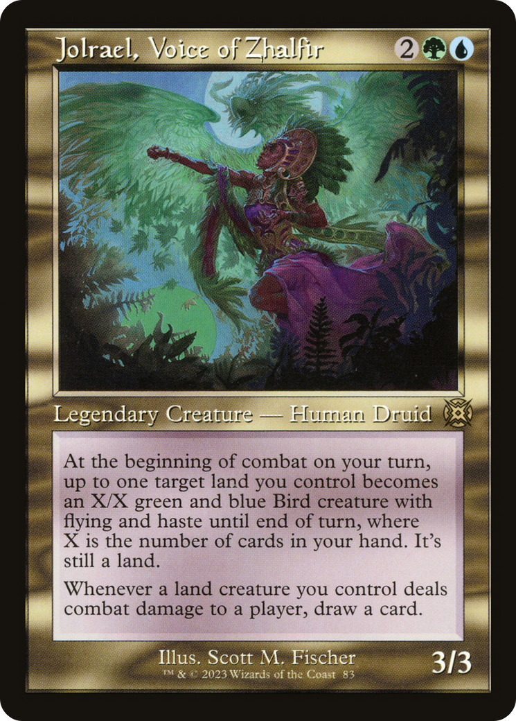 Jolrael, Voice of Zhalfir (MAT-083) - March of the Machine: The Aftermath: (Showcase) Foil - Premium MTG Single from Wizards of the Coast - Just $0.08! Shop now at Game Crave Tournament Store
