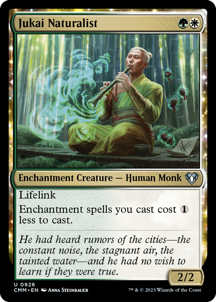 Jukai Naturalist (CMM-926) - Commander Masters - Premium MTG Single from Wizards of the Coast - Just $0.08! Shop now at Game Crave Tournament Store
