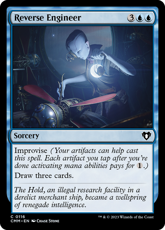 Reverse Engineer (CMM-116) - Commander Masters - Premium MTG Single from Wizards of the Coast - Just $0.08! Shop now at Game Crave Tournament Store