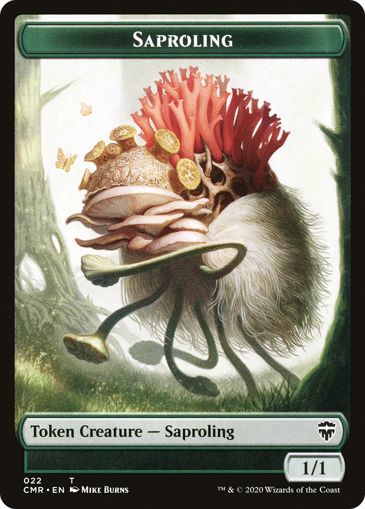 Saproling (TCMR-022) - Commander Legends Tokens - Premium MTG Single from Wizards of the Coast - Just $0! Shop now at Game Crave Tournament Store