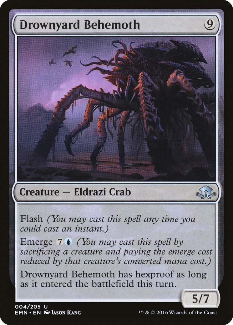 Drownyard Behemoth (EMN-004) - Eldritch Moon Foil - Premium MTG Single from Wizards of the Coast - Just $0.52! Shop now at Game Crave Tournament Store
