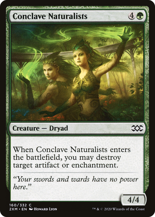 Conclave Naturalists (2XM-160) - Double Masters - Premium MTG Single from Wizards of the Coast - Just $0.08! Shop now at Game Crave Tournament Store