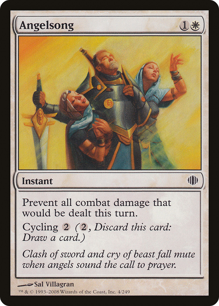 Angelsong (ALA-004) - Shards of Alara - Premium MTG Single from Wizards of the Coast - Just $0.08! Shop now at Game Crave Tournament Store