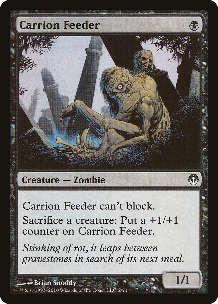 Carrion Feeder (DDE-002) - Duel Decks: Phyrexia vs. the Coalition - Premium MTG Single from Wizards of the Coast - Just $0.41! Shop now at Game Crave Tournament Store