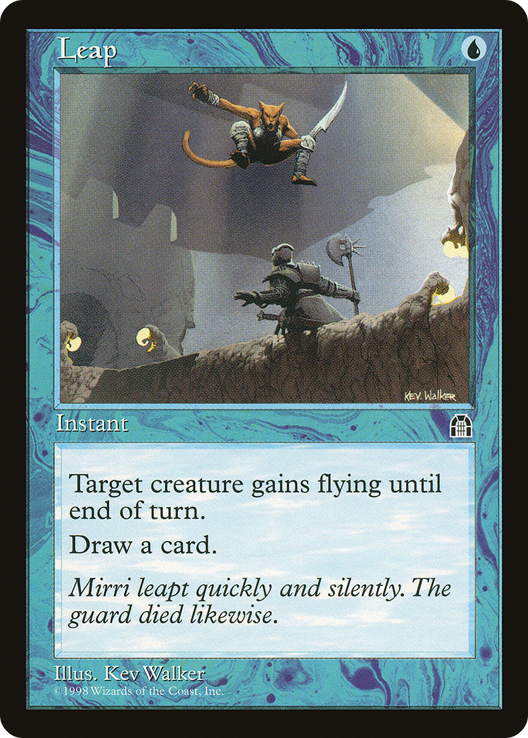 Leap (STH-035) - Stronghold - Premium MTG Single from Wizards of the Coast - Just $0.12! Shop now at Game Crave Tournament Store