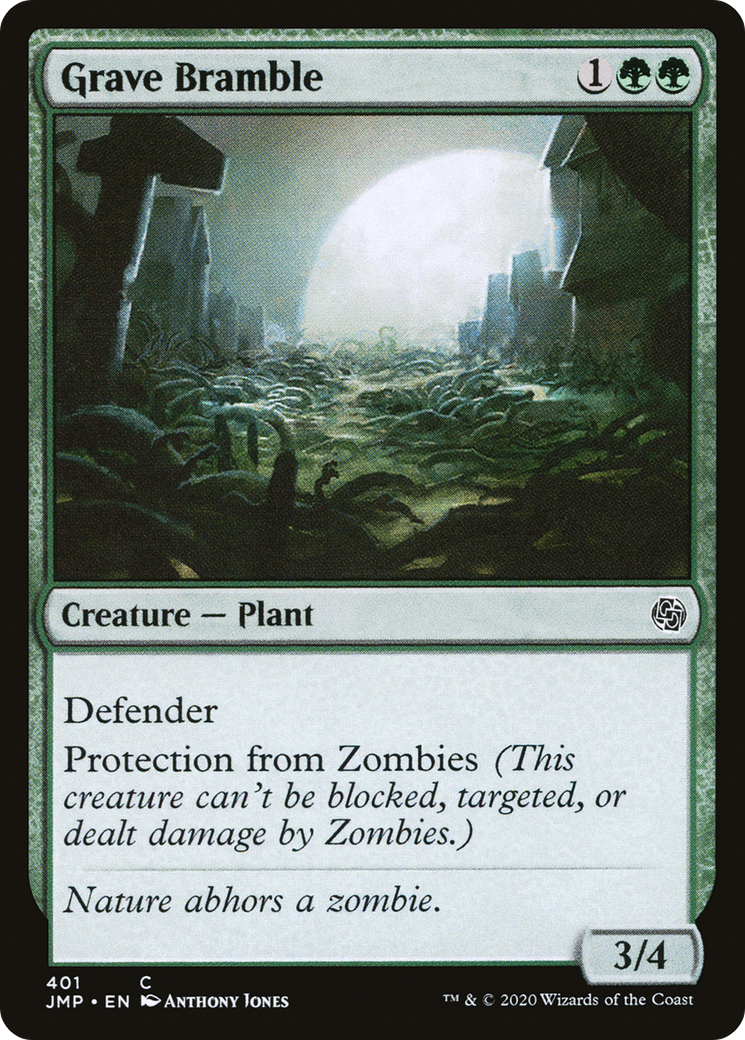 Grave Bramble (JMP-401) - Jumpstart - Premium MTG Single from Wizards of the Coast - Just $0.08! Shop now at Game Crave Tournament Store