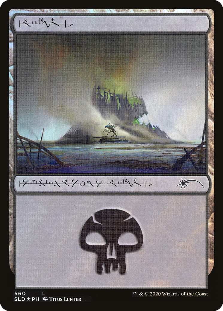 Swamp (SLD-560) - Secret Lair Drop Foil - Premium MTG Single from Wizards of the Coast - Just $0.14! Shop now at Game Crave Tournament Store
