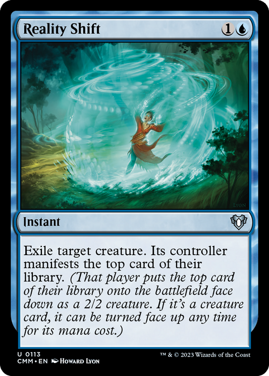 Reality Shift (CMM-113) - Commander Masters - Premium MTG Single from Wizards of the Coast - Just $0.09! Shop now at Game Crave Tournament Store