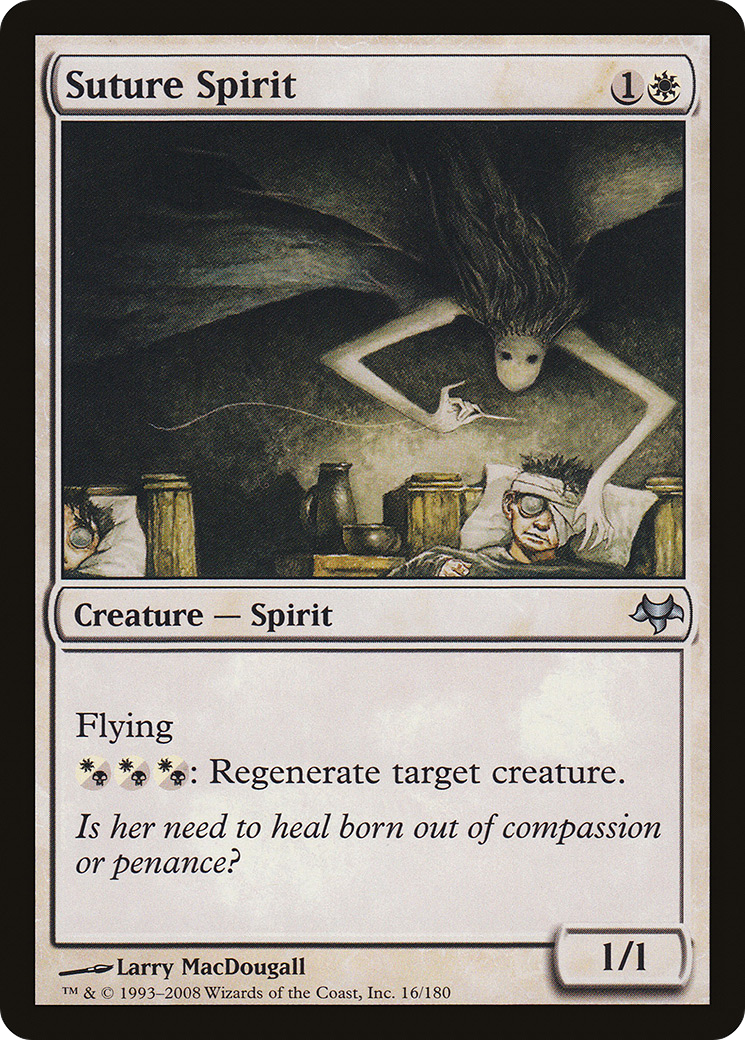 Suture Spirit (EVE-016) - Eventide Foil - Premium MTG Single from Wizards of the Coast - Just $0.12! Shop now at Game Crave Tournament Store