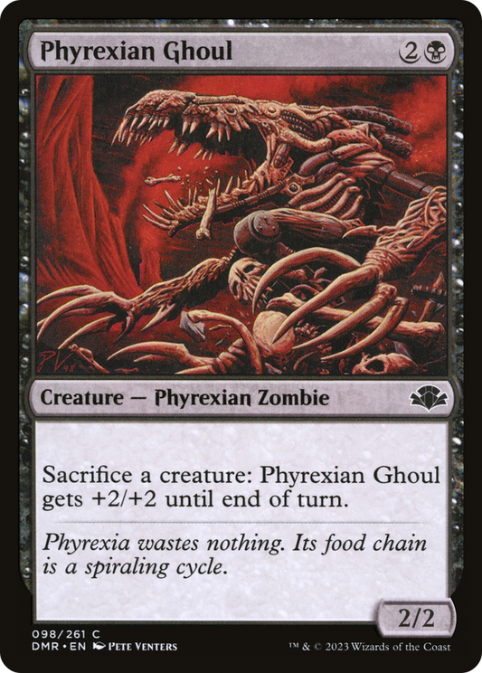 Phyrexian Ghoul (DMR-098) - Dominaria Remastered - Premium MTG Single from Wizards of the Coast - Just $0.08! Shop now at Game Crave Tournament Store