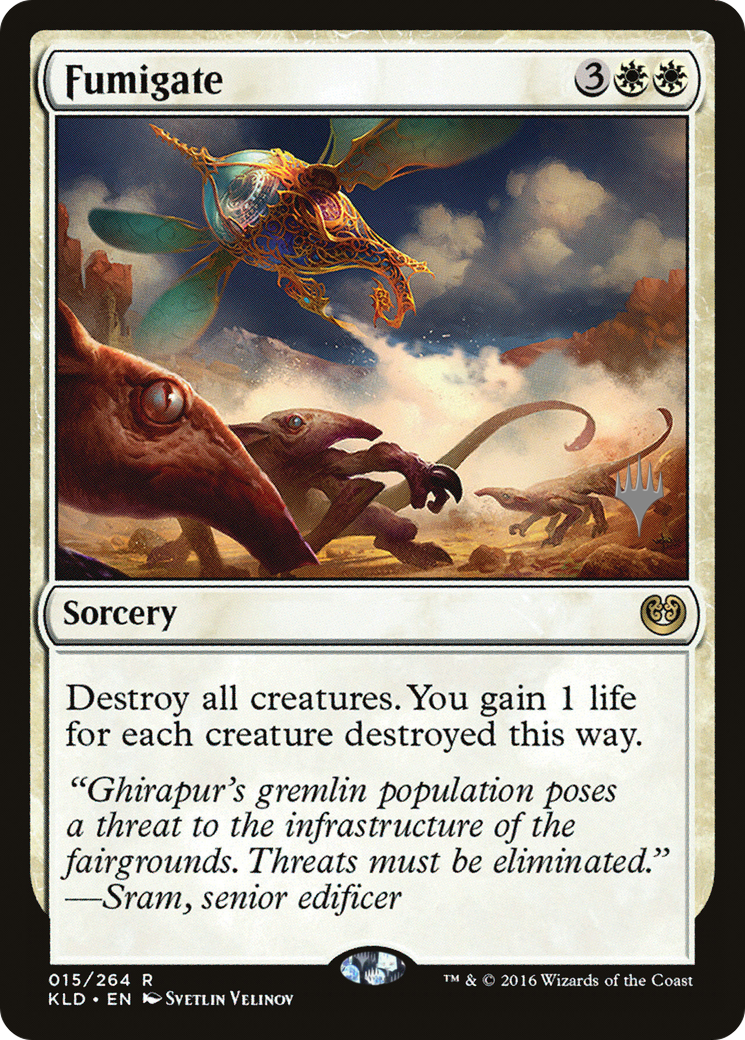 Fumigate (PKLD-15P) - Kaladesh Promos - Premium MTG Single from Wizards of the Coast - Just $0.16! Shop now at Game Crave Tournament Store