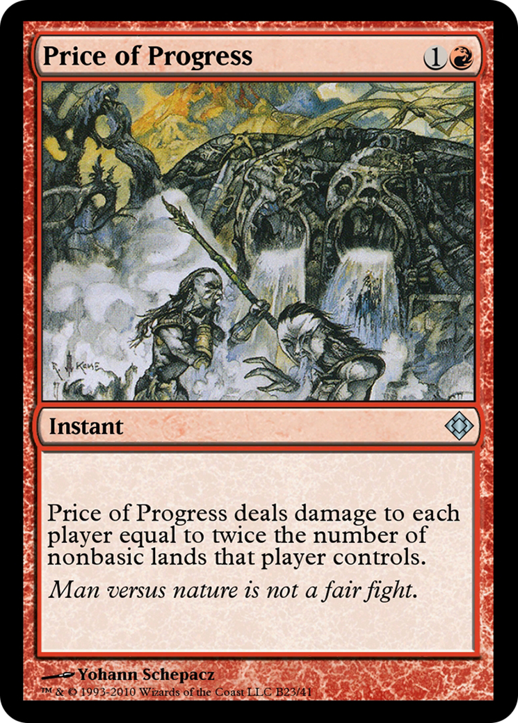 Price of Progress (TD0-B23) - Magic Online Theme Decks - Premium MTG Single from Wizards of the Coast - Just $0! Shop now at Game Crave Tournament Store