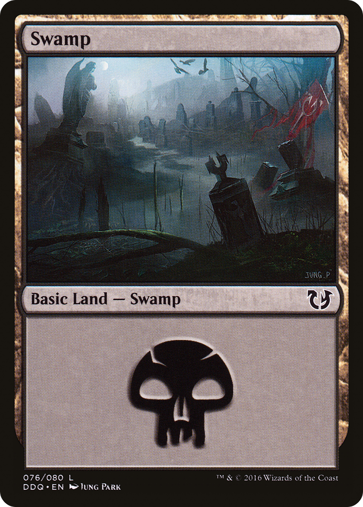 Swamp (DDQ-076) - Duel Decks: Blessed vs. Cursed - Premium MTG Single from Wizards of the Coast - Just $0.08! Shop now at Game Crave Tournament Store