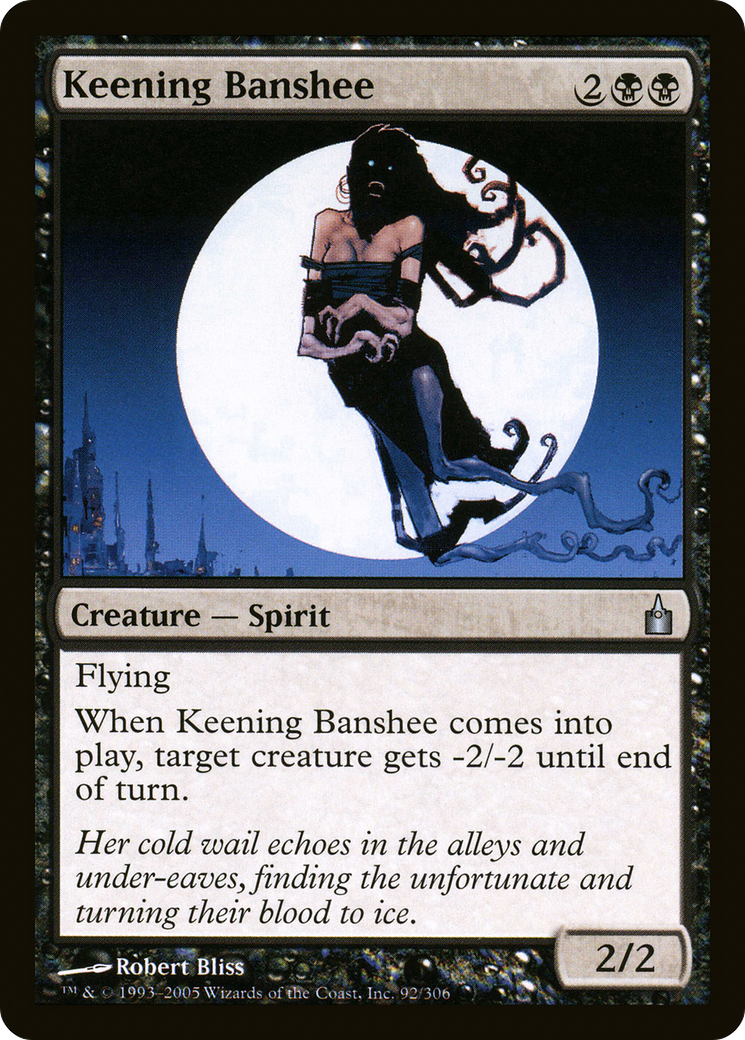 Keening Banshee (RAV-092) - Ravnica: City of Guilds - Premium MTG Single from Wizards of the Coast - Just $0.08! Shop now at Game Crave Tournament Store
