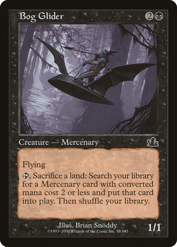 Bog Glider (PCY-058) - Prophecy - Premium MTG Single from Wizards of the Coast - Just $0.18! Shop now at Game Crave Tournament Store