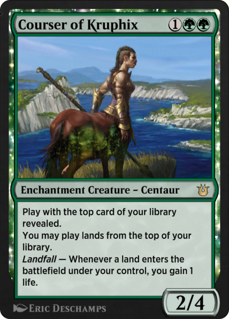 Courser of Kruphix (EA2-015) - Explorer Anthology 2: (nyxtouched) - Premium MTG Single from Wizards of the Coast - Just $0! Shop now at Game Crave Tournament Store